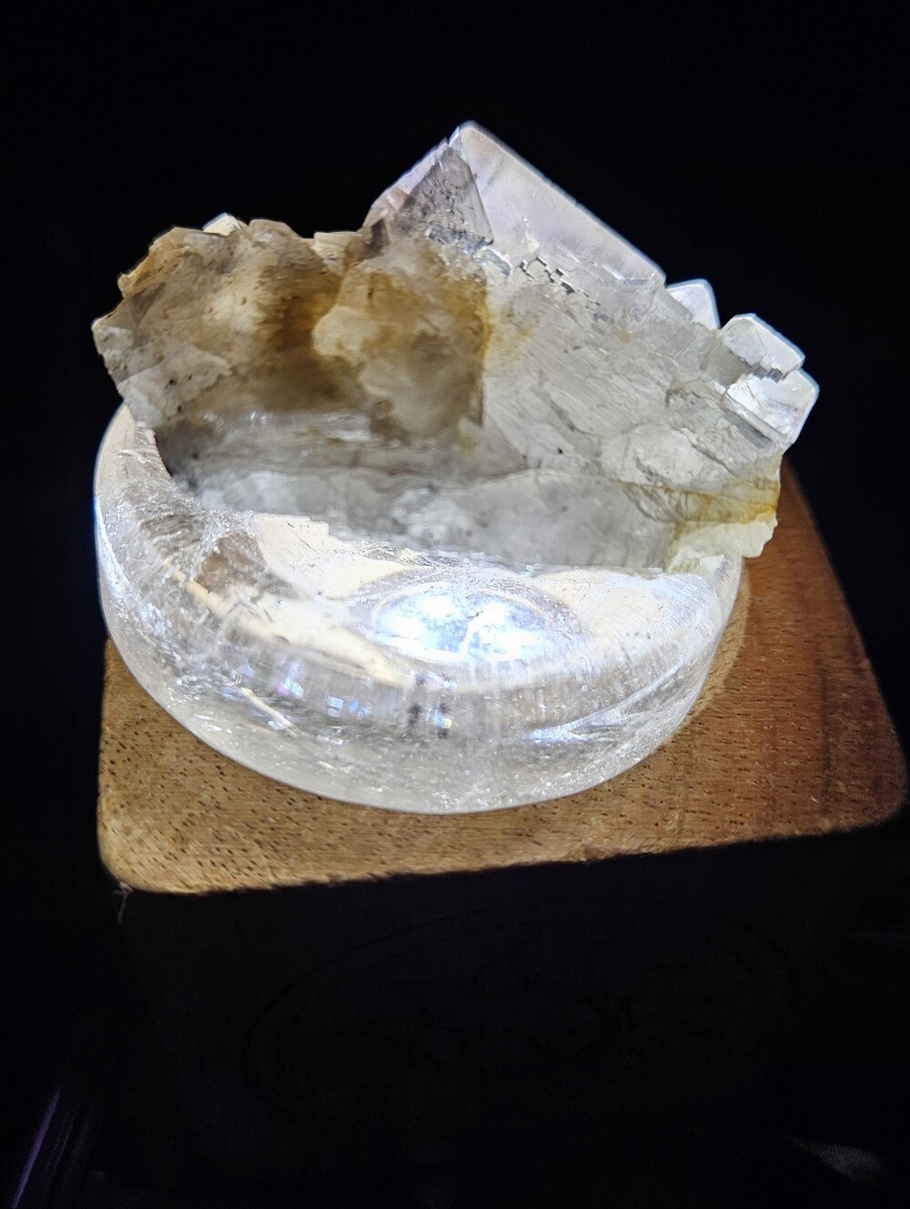 Clear Fluorite From The Emilio Mine, Arkansas Lemurian Quartz